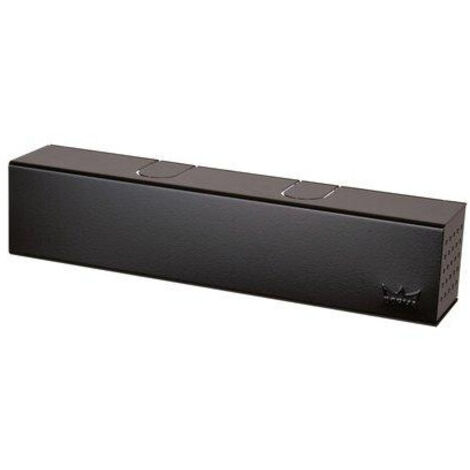 Ferme-porte en applique TS93BCDC nu en 2-5 bras réglable glissière - noir - DORMAKABA (1/4)