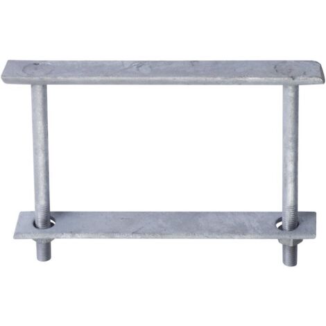 Poignée de porte coulissante zinguée 160 mm – Poignée transversante pour espaces confinés – Pour bois dur et teck – Mermier