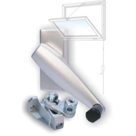 FERME IMPOSTE MISTRAL 3M00 GRIS TUBES ZINGUES BLANC