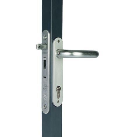 Serrure de portail FORTYLOCK 8 MM - inox - réversible - LOCINOX
