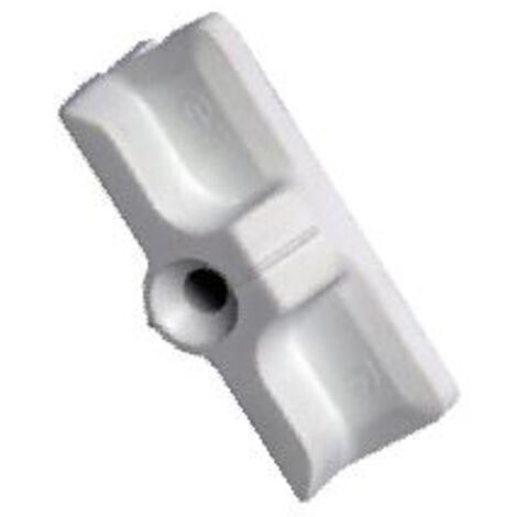 Gâche pour crémone PVC et alu – Compatible Ferco et Rehau – Gâche de galet à larder – E189400007