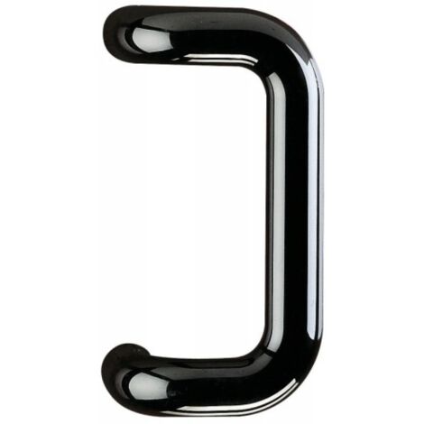 Poignée filetée percée FP - type STG 82 N pour porte battante nylon coloris noir 16 RAL 9005 - NORMBAU