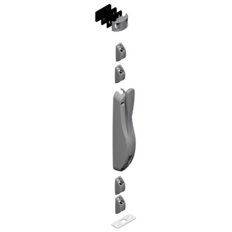 La Croisee Ds – Crémone Deesse BLC 9016 SS tringle – Mécanisme de pêne verrouillage – Longueur 9016mm – Pour portes en bois dur - DS6887-086