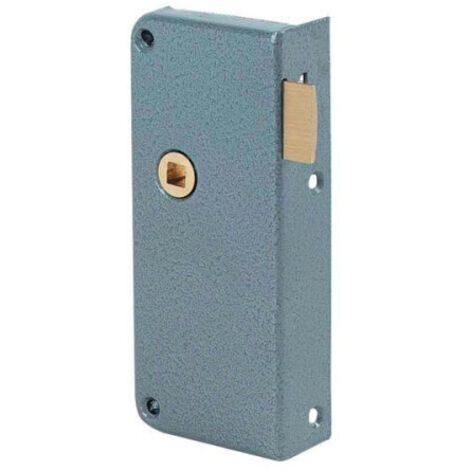 JPM – Serrure électrique extra-plate verticale à fouillot bec-de-cane gauche – Acier – Entraxe 141mm – Sens gauche – Largeur têtière 66mm