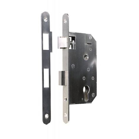 Serrure Larder inox F50 6991 réversible - DEVISMES (1/2)
