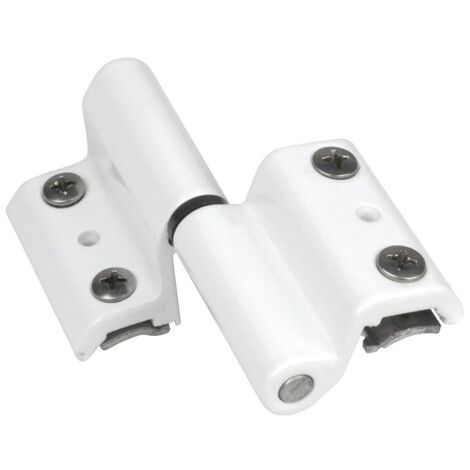 Fapim – Paumelle à clamer 2 lames type Grip+ pour profils aluminium – Installation facile – Hauteur 92,5mm – Ø noeud 13,5mm – Axe inox Ø 7mm