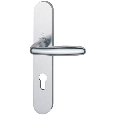 Garniture verona sur plaques de 39mm - Finition : Anodisé F9 - HOPPE