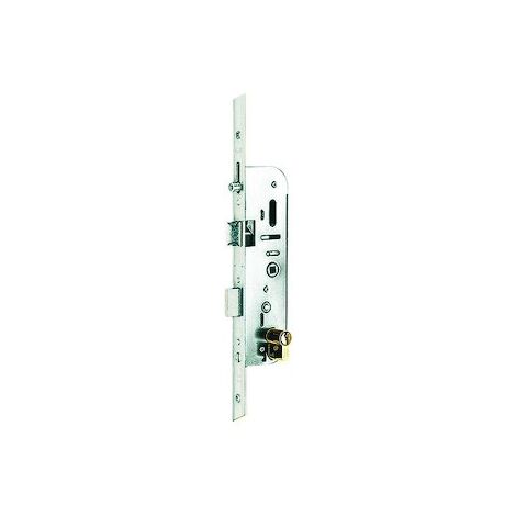 Vachette – Serrure à larder multipoint 20500 RB52 – Axe 50 mm – Dimensions 2150 x 16 mm – Galets tournants en acier nickelé (1/4)
