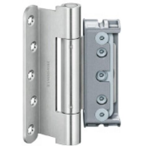 Jeu de 3 paumelles réglables menuiserie bois BAKA Protect 4020 3D MSTS - SIMONSWERK (1/4)