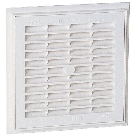 Grille de ventilation interrupteur carré à sceller 185 x 185 mm - à fermeture (1/2)