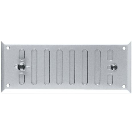 Grille d'aération VMC réglable en métal 175 x 70 mm – Ventilation efficace pour espaces confinés – Installation facile et adaptable – Autogyre (1/5)