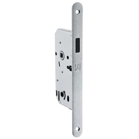 Serrure à larder à pêne magnétique 50 mm – Condamnation efficace – Protection contre les intrusions – Pour portes en bois dur – Bonaiti