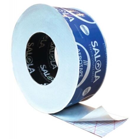 Bande adhésive bleue Aerotape Premium Blue, largeur 100 mm, longueur 25 m - SALOLA