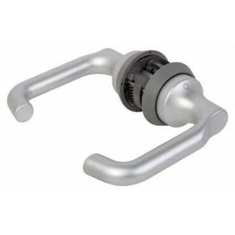 Paire de rosaces de finition pour rénovation Ø 75 mm finition argent mat - HOPPE (1/2)