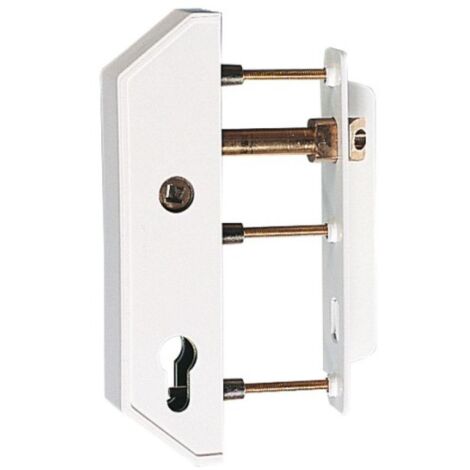 Tirard – Serrure verticale à fouillot pour portail cadre 50 mm – Cylindre européen – Finition noir RAL 9005 – Robuste pour usage extérieur