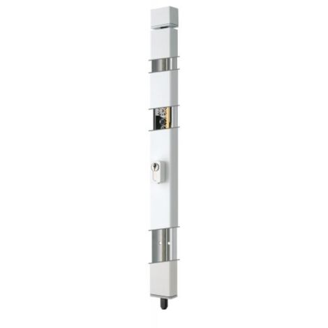 Crémone à cylindre européen en applique 2 points finition noir type Secure Bar - ASSA ABLOY FRANCE STREMLER (1/3)