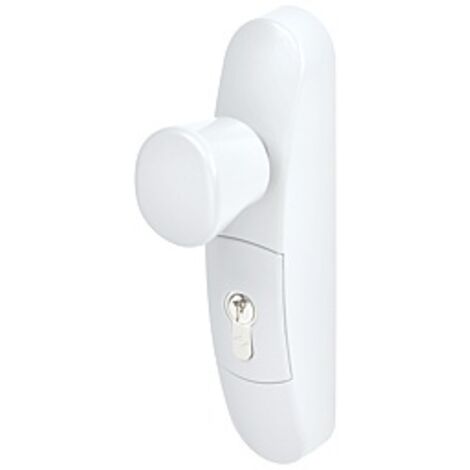 MODULE BOUTON TOURNANT P/CYL.BLANC