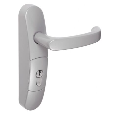 JPM – Serrure anti-paniqué avec béquille – Système de barre – Sens de pose à gauche – Pour portes en bois et métal – Installation facile