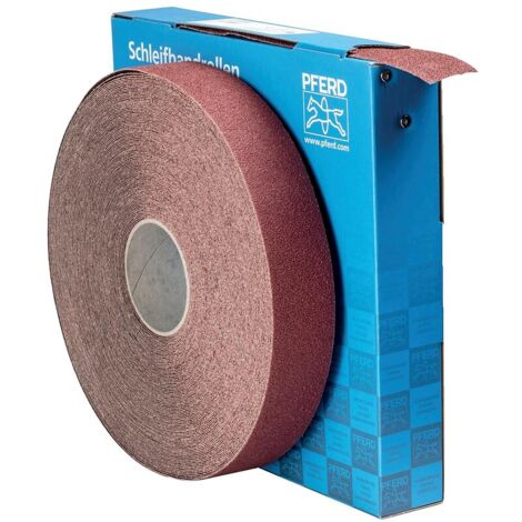 Abrasif en rouleau bande toile sbr largeur 50 mm longueur 50 m grain120 - 587782 PFERD - PFERD