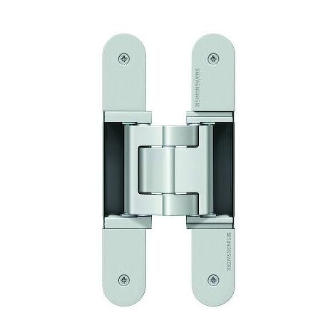 Charnière et paumelle invisible TECTUS TE540 100 kg - aspect inox - SIMONSWERK