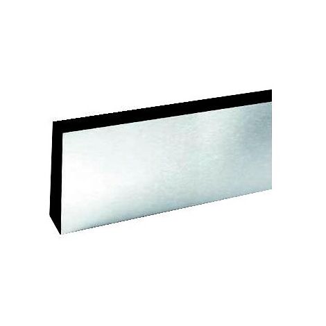 Duval – Plinthe de finition de cuisine inox poli F17 – Épaisseur 0,8 mm – Dimensions 920 x 150 mm – Fixation percée pour vis 3 mm