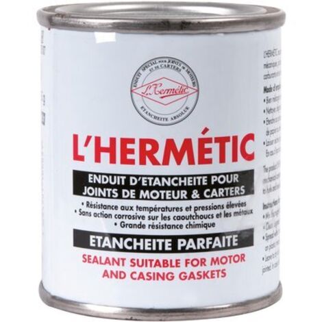 GEB – Pâte à joint hermétique noire 125g – Étanchéité jusqu'à 120°C – Résistante aux supercarburants et huiles – Compatible joints de moteur