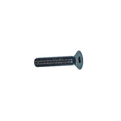 Vis à métaux tête fraisée empreinte 6 pans creux acier brut 10.9 entièrement filetées, diamètre 5 mm, longueur 30 mm, boîte de 1