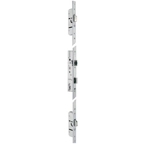 Serrure à têtière filante 3 points à pênes courts type TF3 6470 coffre de 45 mm - STREMLER