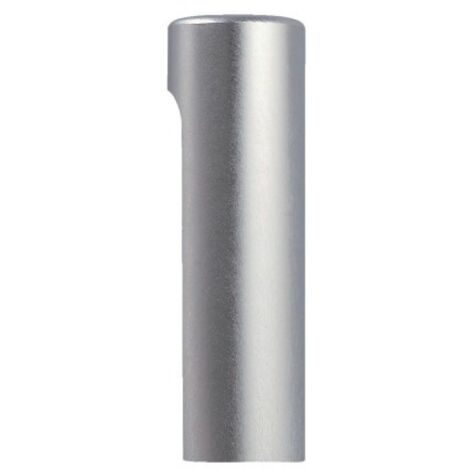 Cache aluminium pour Exacta de Ø 16 argent satiné boîte de 100 pièces - OTLAV