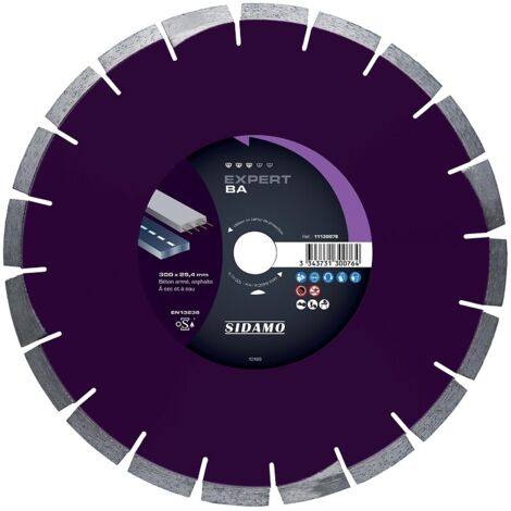 Disque diamant Expert BA - 350 - 3 - 10 - 25,4 / 20 (1/3)