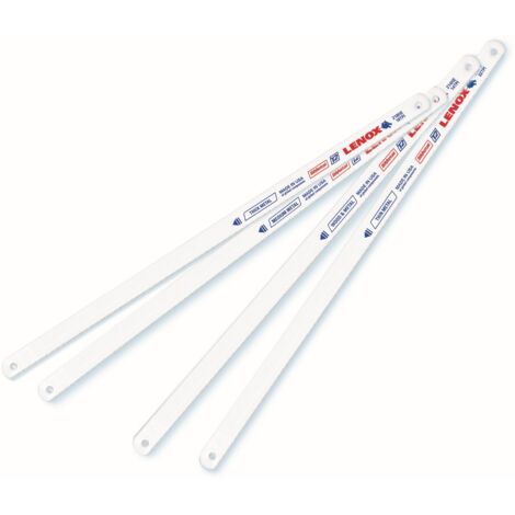 10 lames de scie à métaux bimétal V218HE T2 18 dents - LENOX - 20144V218HE