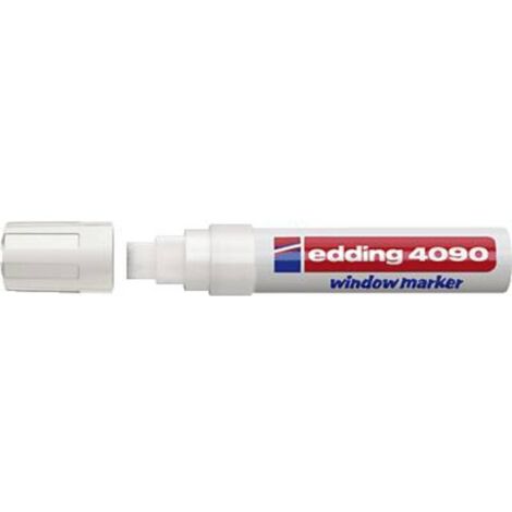 Edding 4090 4-4090049 Marqueur craie blanc 4 mm, 15 mm Y20480 (1/4)