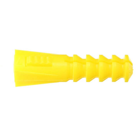 RAM - Cheville plastique sans collerette Ø7mm 1000 pcs jaune - 9072 (1/4)