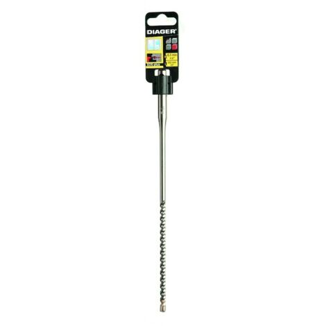 Foret SDS-plus spécial huisserie 102 - 6,5 x 310 mm - DIAGER