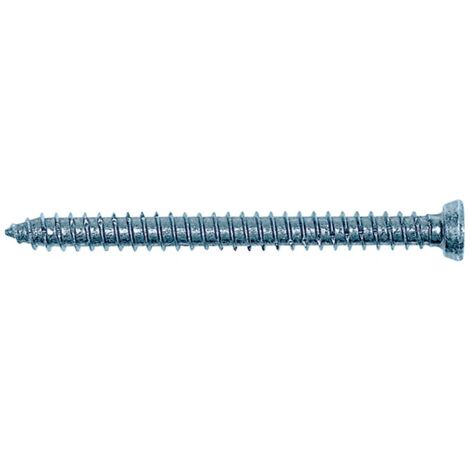 Fischer – Vis à bois fraisée Torx® T30 7,5x82 mm – Acier – Lot de 100 unités – Fixation pour cadres fenêtres en bois, plastique, aluminium (1/10)
