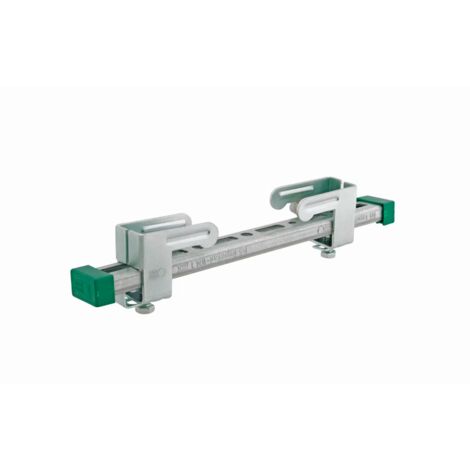 Walraven – Rail Bis WM1 accroche tout 30 mm x 600 mm – Fixation sans perçage pour IPN jusqu’à 20 mm – Crapauds en acier galvanisé (1/4)