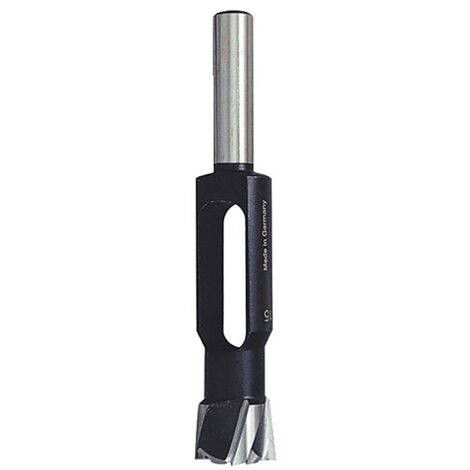 Mèche à bouchonner acier. diamètre 20 mm. queue diamètre 13 mm. longueur totale 140 mm - LEMAN