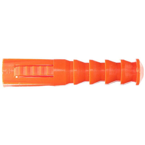 Chevilles universelles polyéthylène coloris orange diamètre 14 en boîte de 20 - R. A. M. (1/3)