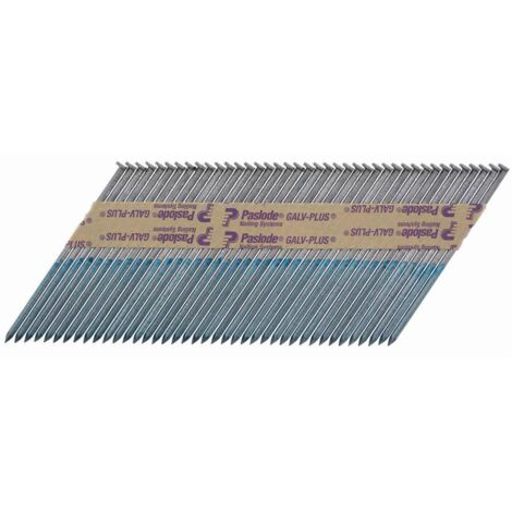 Clou IM90i/Ci lisse galvanisé avec cartouche de gaz- 2,8 x 63 mm - pack de 3750 - PASLODE