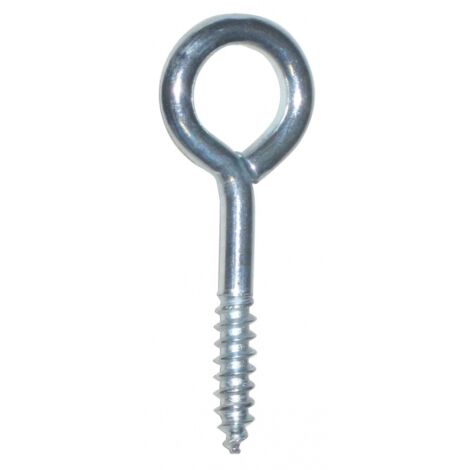 Pitons vis à bois acier zingué. diamètre 4 mm. longueur 30 mm. boîte de 100 pitons - TORBEL INDUSTRIE (1/3)
