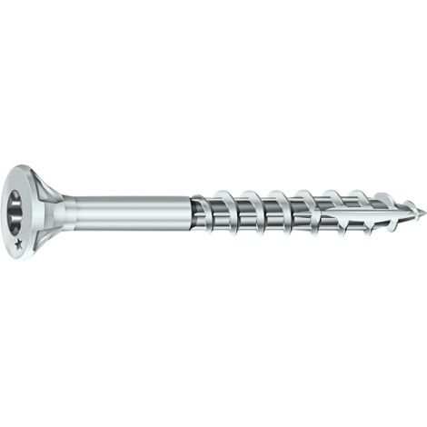 Vis Rocket tête fraisée étoile VYNEX Acier zingué 6x130/70 - Boite de 100 - 351400025076