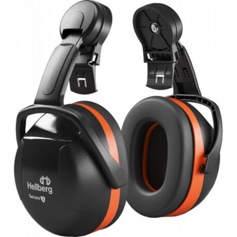 Protection auditive irudek Secure 1C 31 NR noir orange légère