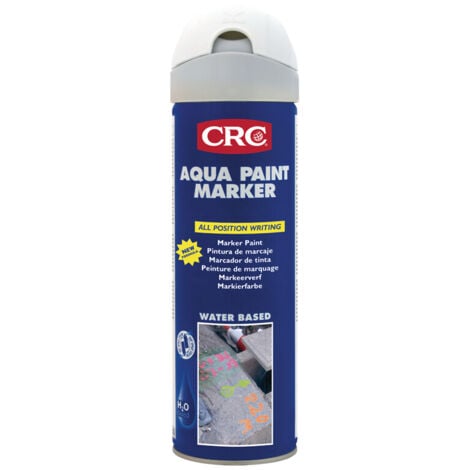 Peinture Aqua Paint en aérosol de 500 ml, blanc - CRC