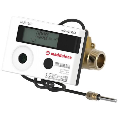 Compteur d'énergie thermique frigories CH-FR jet unique Mbus Fil 20 L130 - SFERACO