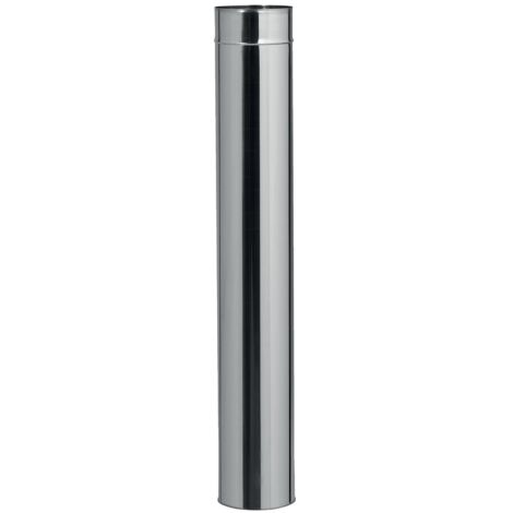 TEN – Tuyau inox 304 simple paroi D 153mm longueur 0.33m – Soudure laser – Compatible avec tous les tuyaux de fumisterie (1/5)