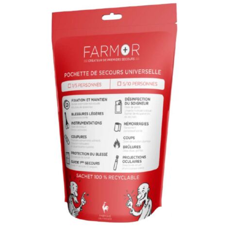 Pochette de secours universelle - Farmor (1/2)