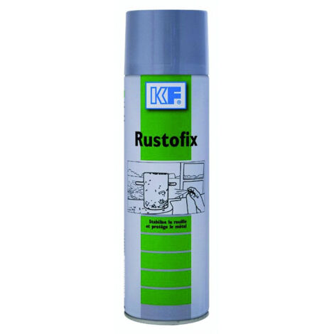 Stabilisateur anti-corrosion 500 ml – Pénètre jusqu’au métal nu – Protège contre l’humidité – Pour métaux ferreux oxydés – KF (1/6)