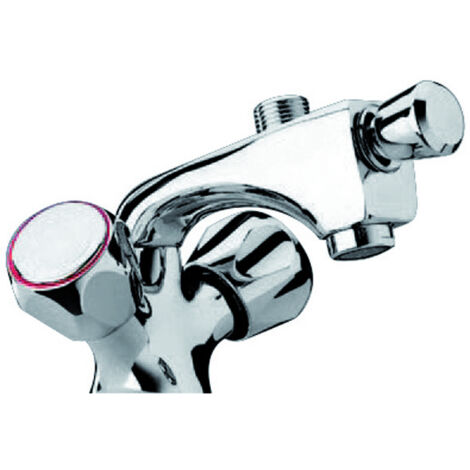Mélangeur bain douche monotrou Orchidéa avec tête à clapet - PAINI