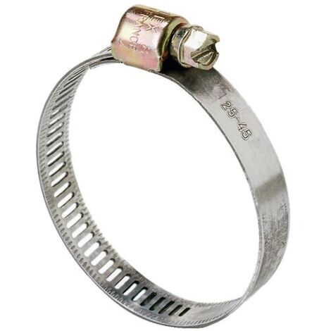 Colliers de serrage bande ajourée acier W2 largeur 14mm capacité de serrage 40-60 mm boîte de 20 pièces - SERFLEX