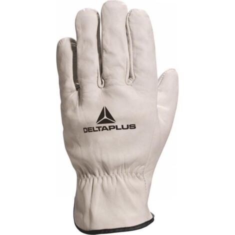 Gants manipulation courante cuir gris taille 10 FBN49 - DELTA PLUS